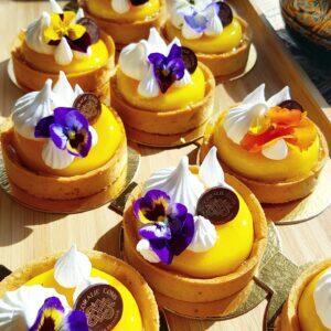 Tartelette citron Yuzu et Praliné