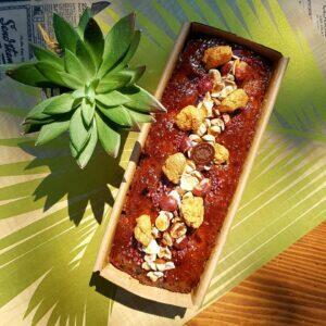 Cake Amandes – Framboises