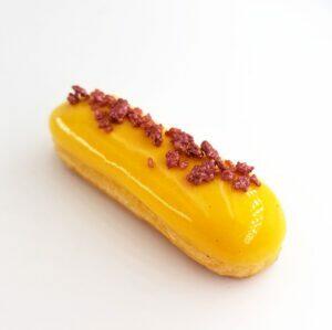 Mini éclair passion framboise