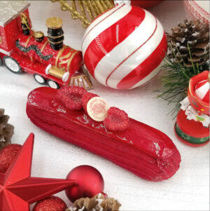 Éclair vanille - rose