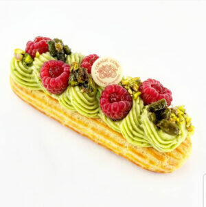 Éclair Pistache - Framboise 2023