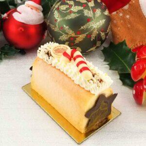 Buchette Abricot - amandes - fleur d'oranger