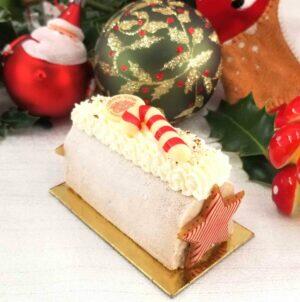 Buchette Marron - vanille  Madagascar - noisette